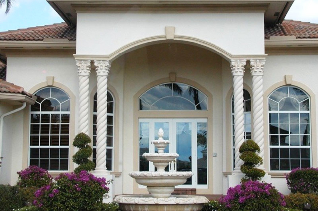 4-tier-fountain-4-roped-corinthian-capped-column-project