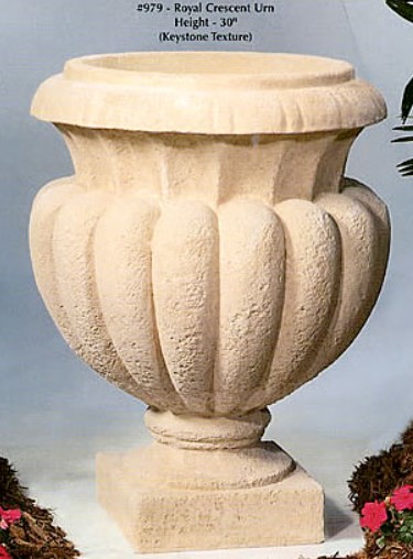 Royal Crescant Urn Keystone Texture