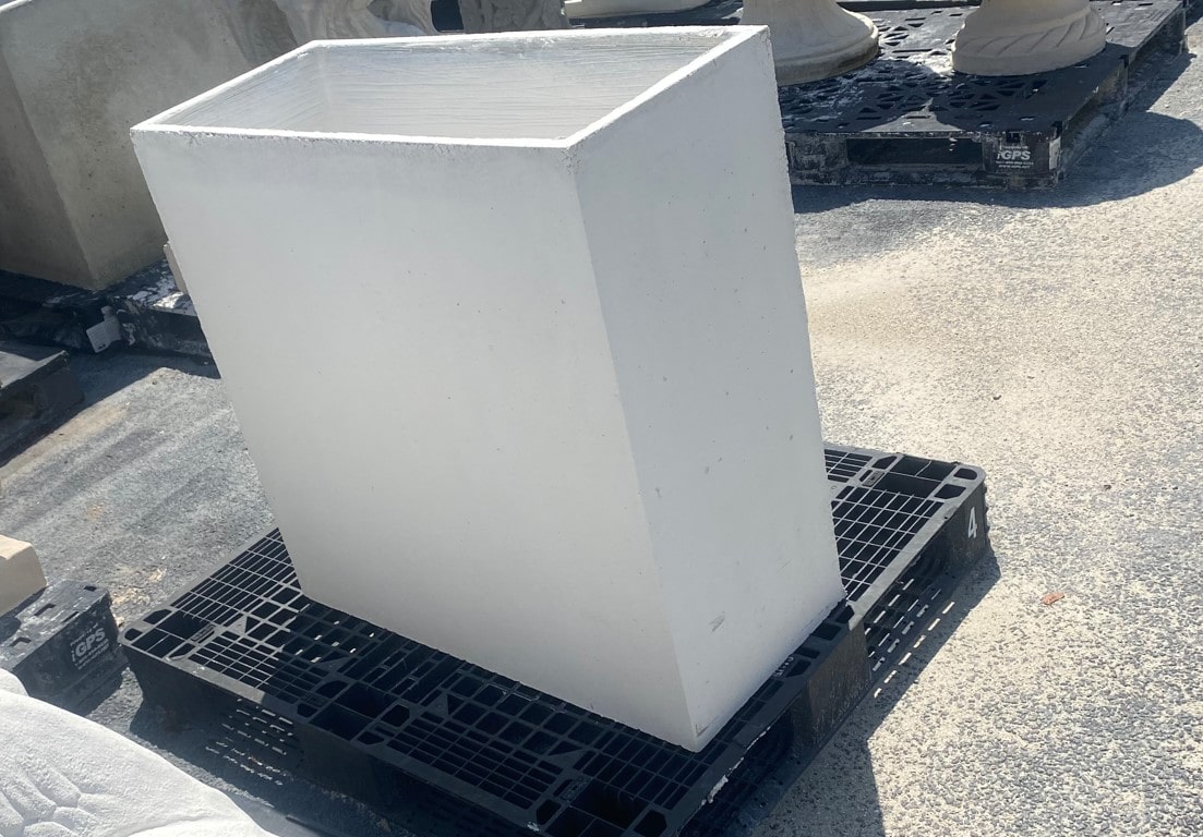 Tall Rectangular Modern Planter-min